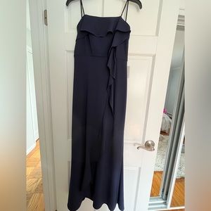 Lulus after hours ruffle strapless dress. Never worn still with tags